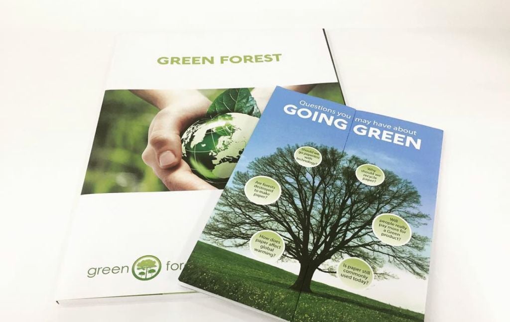 Go Green, Use Environmentally Friendly Paper | OVOL Singapore