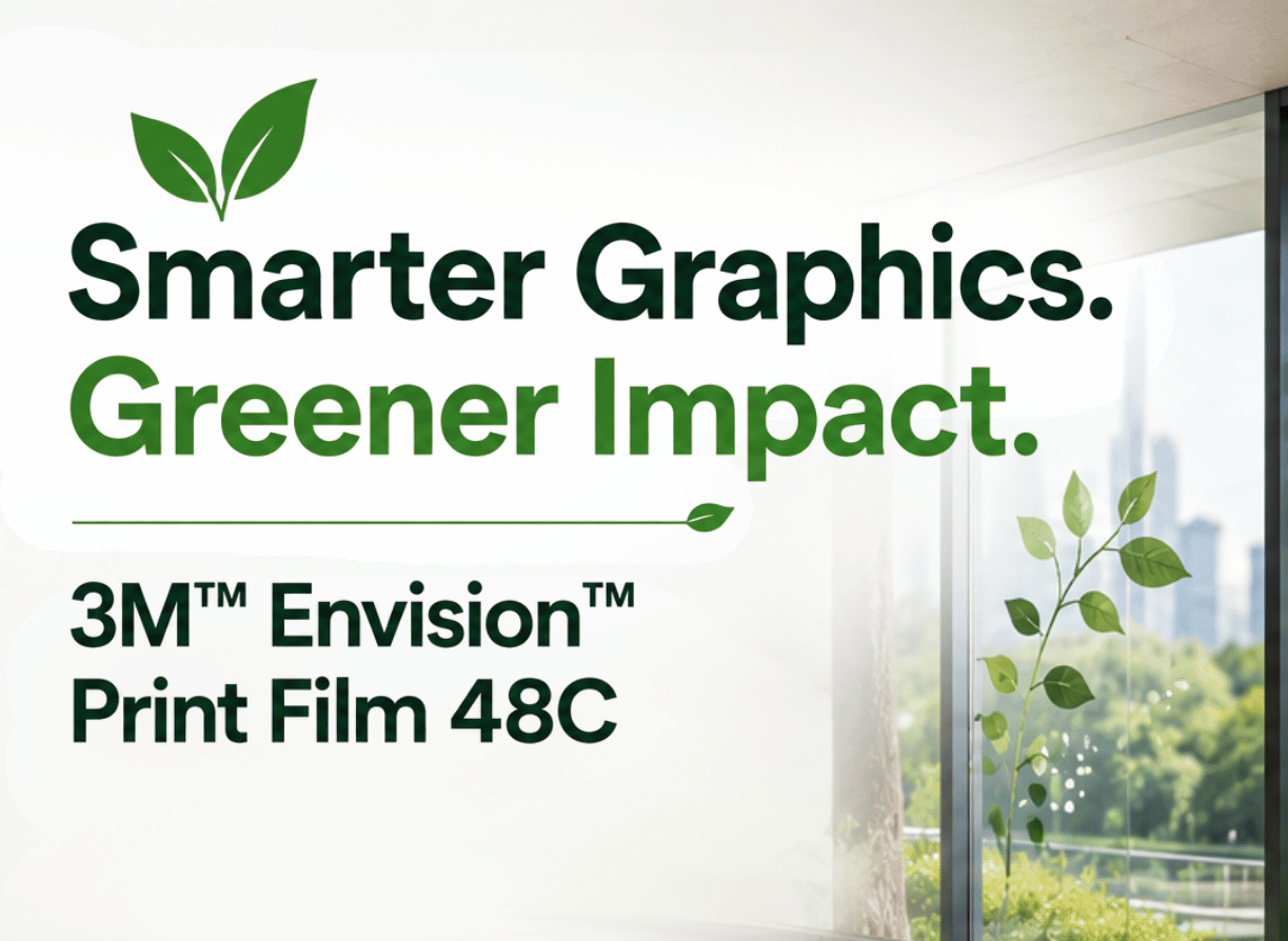 Sustainability Meets Impact: 3M™ Envision™ Print Film 48C